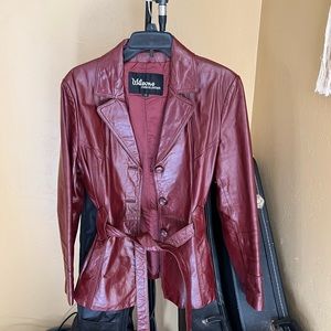 Leather Jacket 🔥 Vintage Wilson 1970’s Leather in Pristine Condition 🥰